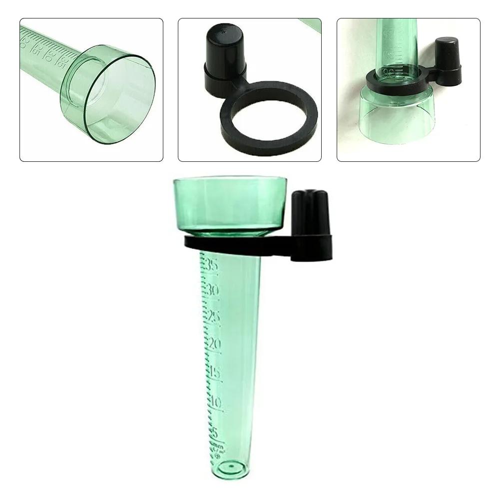 35mm Rain Gauge Rainwater Meter Polystyrene Water Rain Measurement Tool Outdoor Garden Ground Rainfall Guage