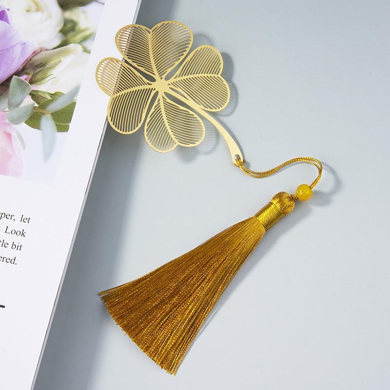 Chinese Retro Bookmark Hollow Brass Bookmark Pendant Set Vintage Style Pattern Bookmark Teacher/friend Gift Student Supplies