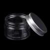 Empty Plastic Cosmetic Makeup Jar Pots Transparent Sample Bottles Eyeshadow Cream Lip Balm Container