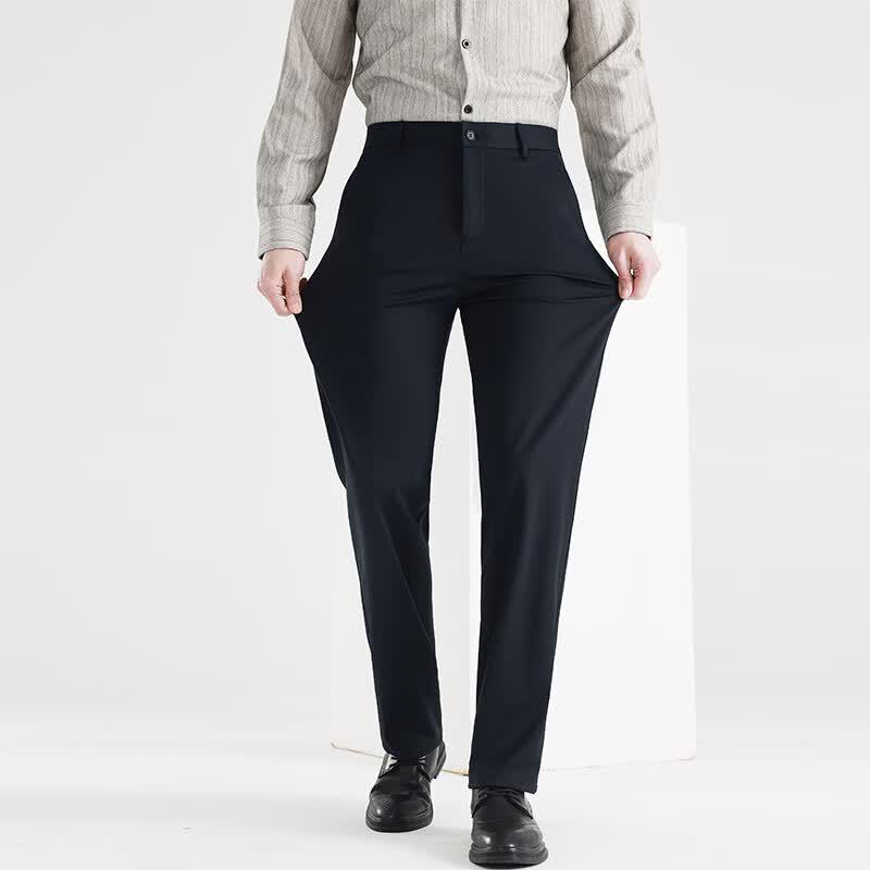 Мужские прямые брюки в стиле business casual Fengxun FXLF9308-1
