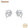 Tancise 925 Sterling Silver Zircon Earrings Drop Earrings For Women Wedding Party Gifts