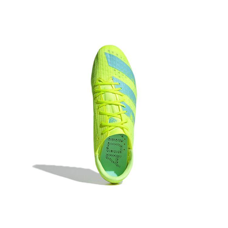 Adidas Кроссовки унисекс Adizero Finesse Spikes Solar Yellow Aqua Core Clear-Aqua Core-Black FW2249