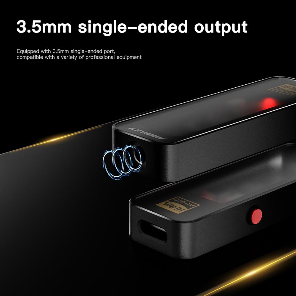 KEYSION CS43198 DSD256 384 кГц USB ЦАП Аудио Hi-Fi Декодер АЦП HD Радио Type-C на 3,5 мм Усилитель для наушников для iOS Android Win 10