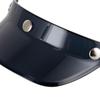 Helmet Visor Peak 3 Snap Visor Sunshield Peak for Retro Helmets Half Helmets 3/4 Helmets Helmets with 3 Buttons Accessories
