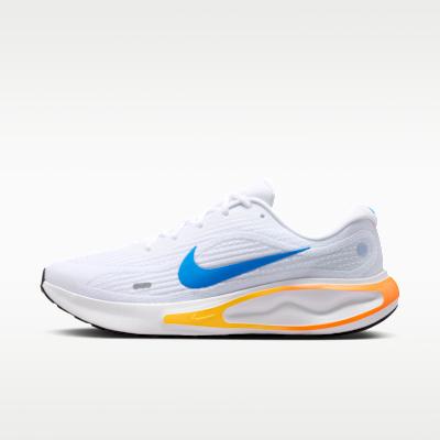 Men's Sneakers Journey Run White Orange Hydrogen Blue Crystal