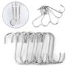 5/10/20pcs Household Organizer Stainless Steel S Shaped Hook Hanger Clasps Hooks Storage Rack