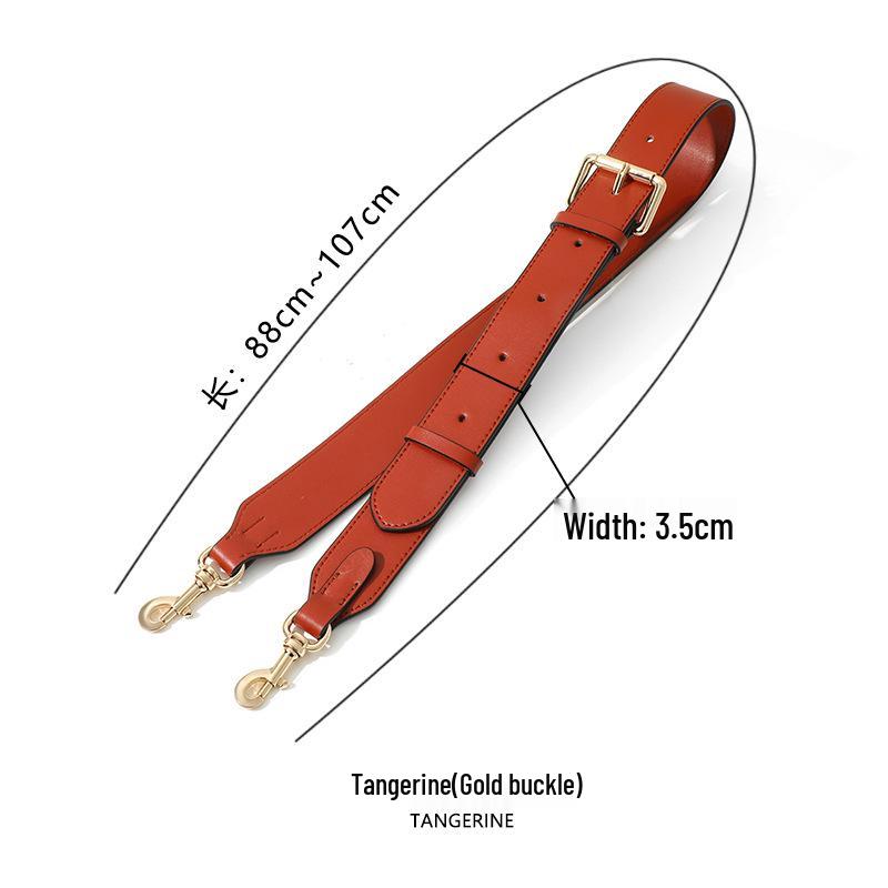 Универсальный широкий плечевой ремень из коровьей кожи с зернистой текстурой личи для сумки Dionysus (модель: MHS-A-9)