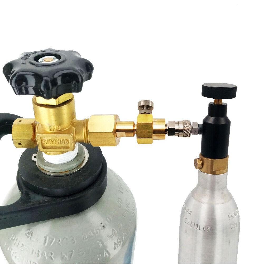 Карбонизатор Цилиндрический бак Адаптер для заправки Адаптер для заправки Заправочная станция