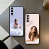 Чехол для телефона Singer A-Ariana G-Grande Для Samsung S25,24,23,22,30,21,10,9,Ultra,Plus,Lite,FE,4,5 G Мягкий Черный Чехол