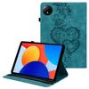 Для Xiaomi Redmi Pad SE 4G 8,7 дюйма Кожаный чехол с тиснением в виде сердца Складная подставка Слот для карт Держатель для стилуса Чехол для планшета