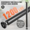 762MM Adjustable Desk Legs, Reinforced Steel Office Table Furniture legs Set of 4 for DIY, 544.3KG Load Capacity Heavy Duty Desk Legs, Quick