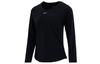 Nike Футболки Женские Черные С Круглым Вырезом Умеренные Другие DD0621-010