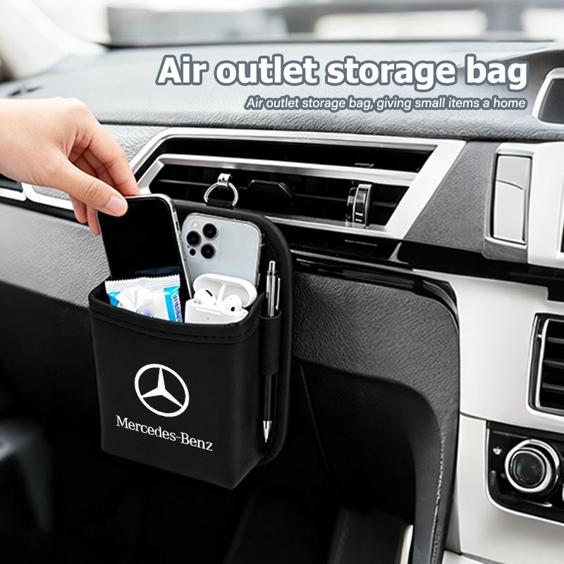 For Benz Car General Air Outlet Glasses Phone Holder Storage Box Auto Accessories CITAN VITO SPRINTER CLS SLK Sport ML C200 C260 Y6