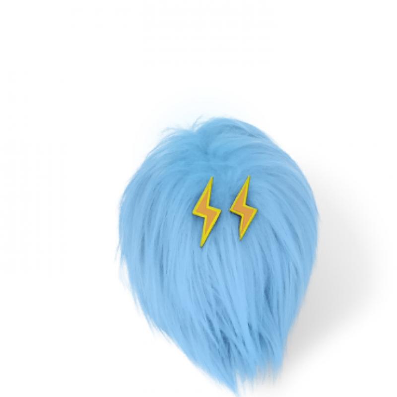 Брелок для мини-куклы Thunder 08 с длинными волосами 2024 Ateez Pop Up