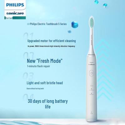 Электрическая зубная щетка Philips S Series HX2429/01, китайская вилка (адаптер в комплекте)