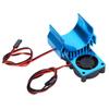 540   550 Motor Twin Cooling Fan Heat Sink With for 1 10 Scale Electric RC Car