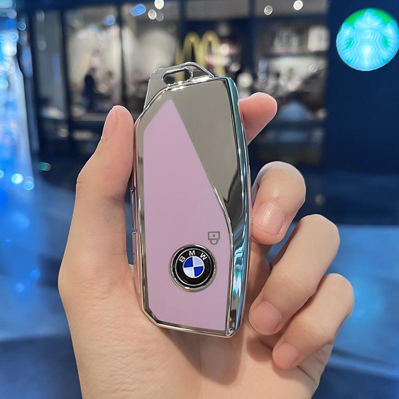 WDFA1 TPU Car Remote Scratch-resistant Decoration Shell For BMW 5 6 7 Series G30 G32 G60 G11 G70 G05 G18 G65 G07 G67 X5 X7 Accessories