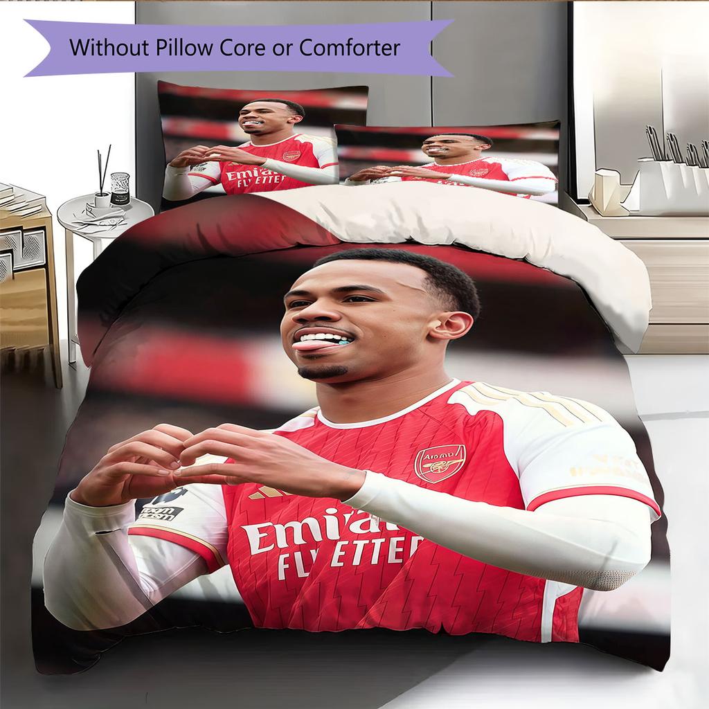 Gabriel Pattern Bedding Home Decoration Birthday Gift ( 1 duvet cover + 2 pillowcase, without core),fan merchandise.