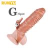 Penis Extension Sleeve Vibrator Extender Reusable Condoms Soft Delay Ejaculation Dick Sleeve Adult Sex Toys for Men