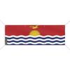 Bannière Drapeau Kiribati - - 70x210 Cm - Polyester Durable - 8 Œillets Renforcés