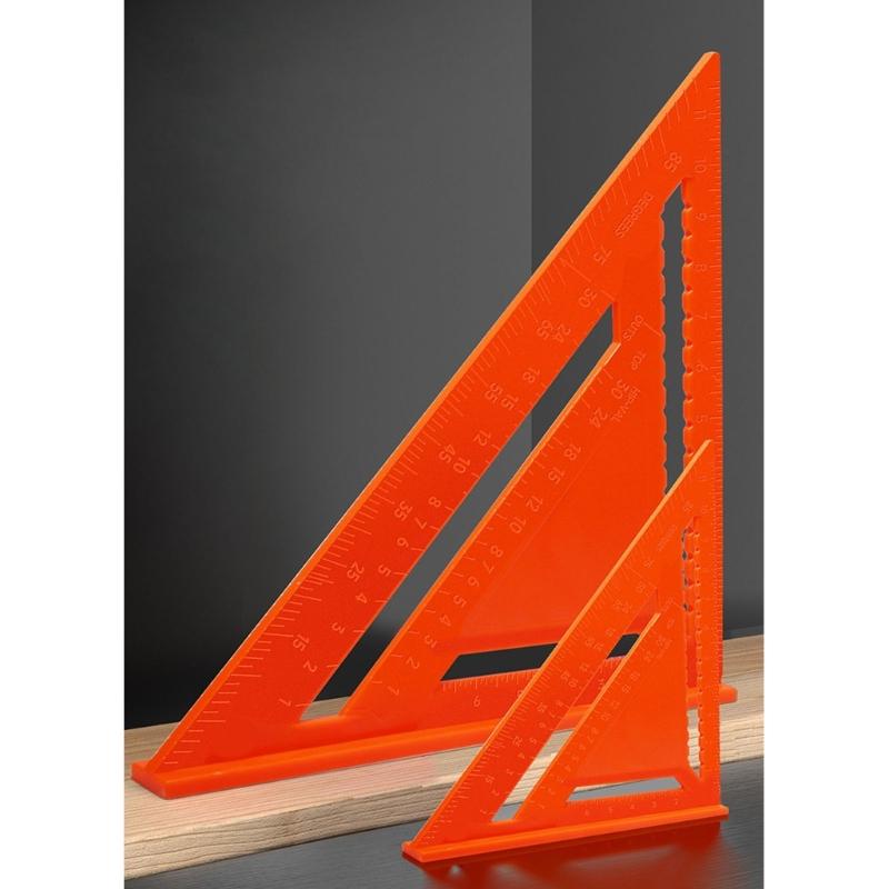 Плотницкий стропильный угольник треугольная линейка инструмент для рисования углов для точных измерений при изготовлении мебели и моделей