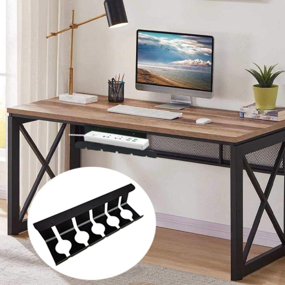 Large Capacity Under Desk Cable Management Tray Socket Strip Holder  Living Room