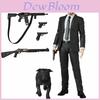 Medicom Toy Mafex 085 Джон Уик Глава 2 Экшн-фигурка со сменными головами и в коробочной упаковке
