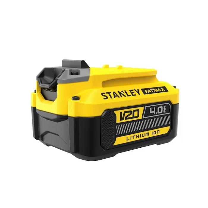 Batterie 18V 4 Ah - STANLEY FATMAX - Compatible avec la gamme STANLEY FATMAX V20 - SFMCB204-XJ