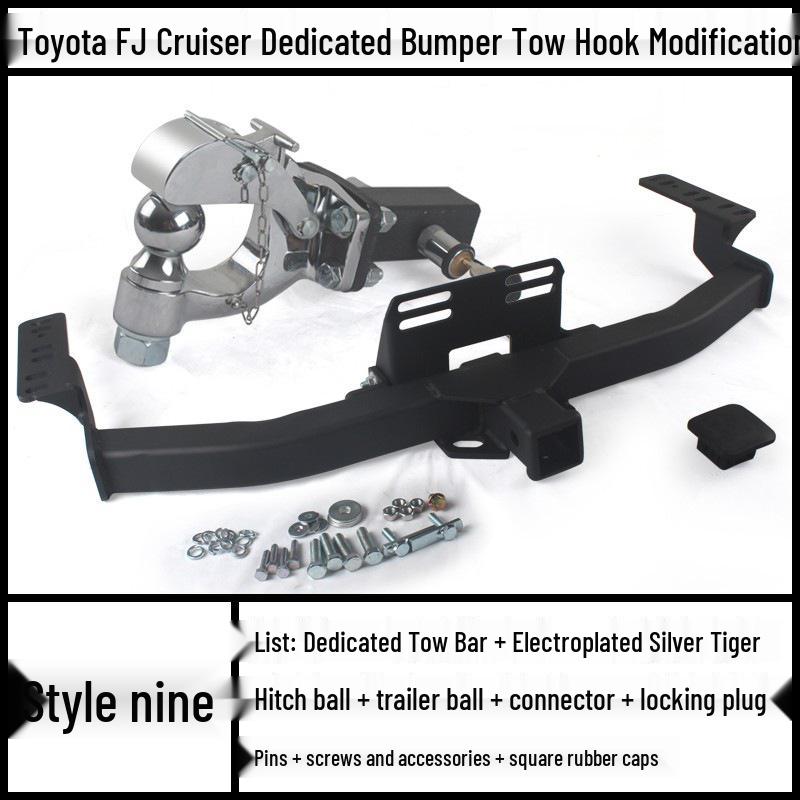 Toyota FJ Cruiser Prado Модифицированный Крюк для Буксировки Прицепа Кронштейн Голова Тигра