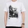 Nike Stadium Printing Round Neck Short Sleeve White Men's CD1295-100