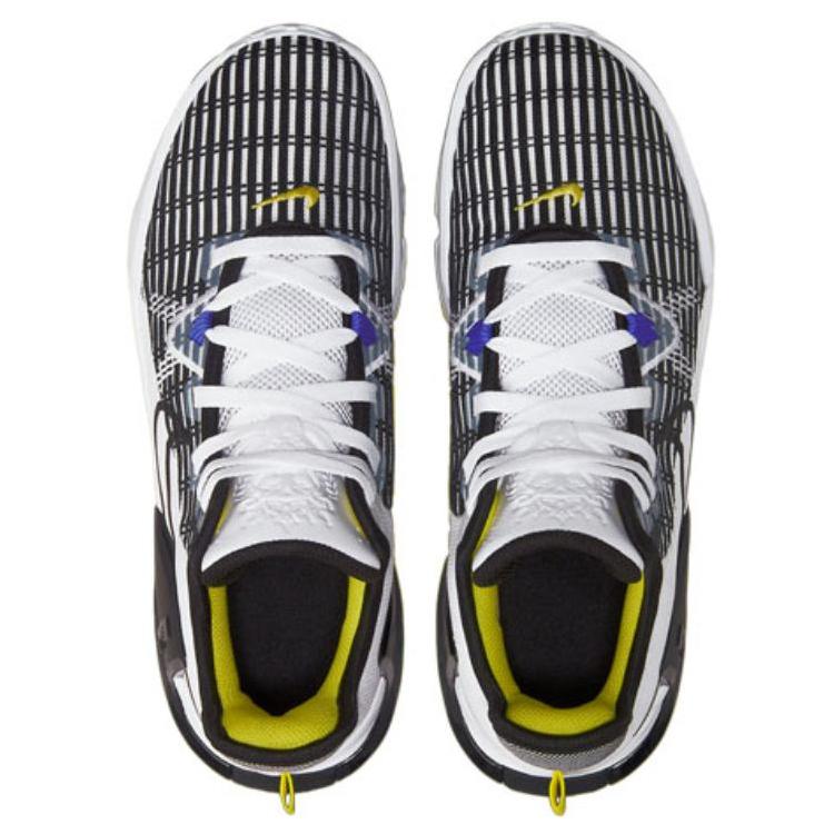 Nike LeBron Witness 6 белые персидские фиолетовые мужские кроссовки Yellow-Strike Black CZ4052-100