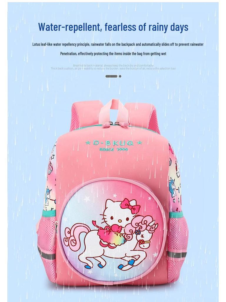 Cartoon Dinosaur Backpack for Kids Aged 3-6: Lightweight and Perfect for Kindergarten and Primary School Students