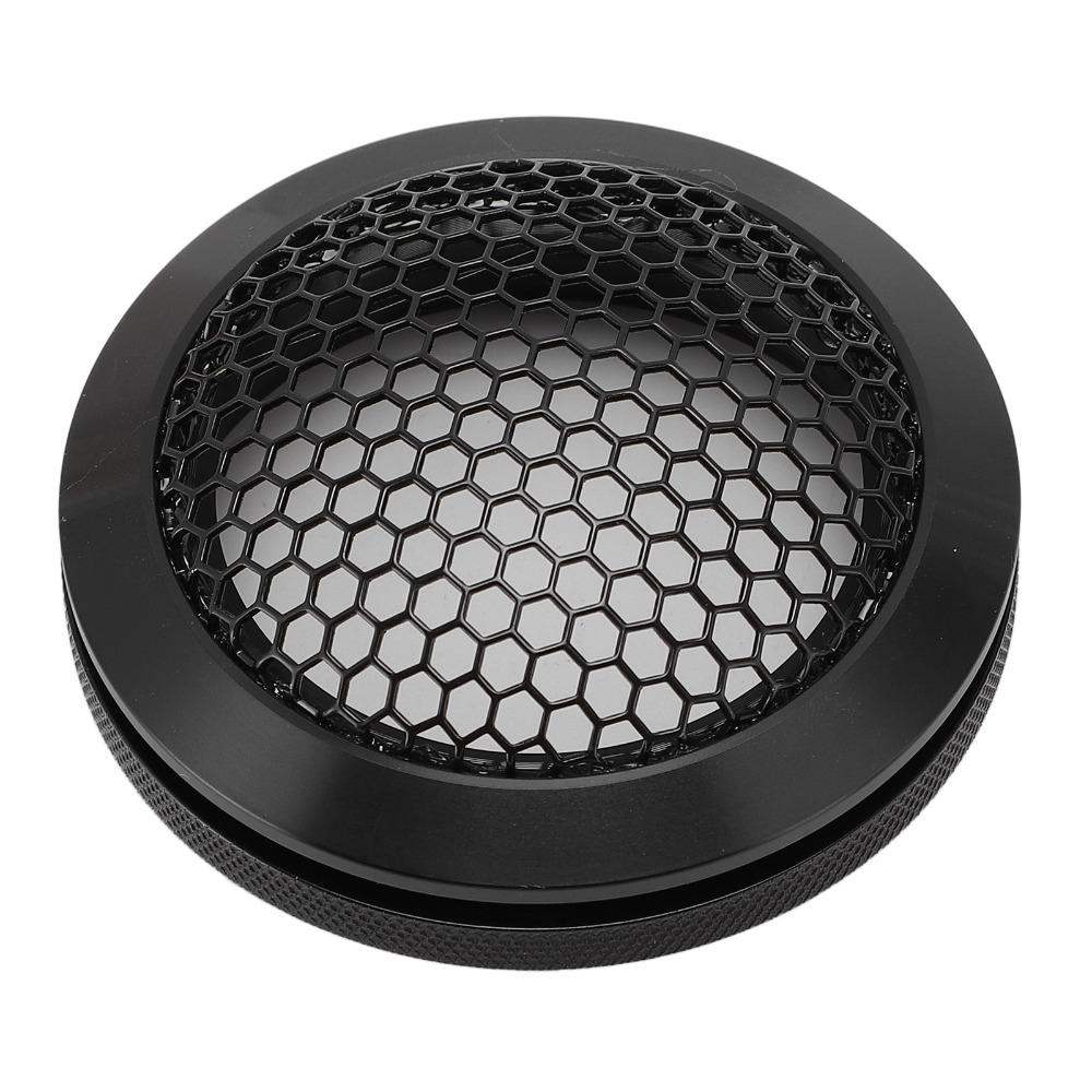 2Pcs Round Speaker Grill Metal Mesh Subwoofer Guard Durable Car Speaker Cover Car Audio