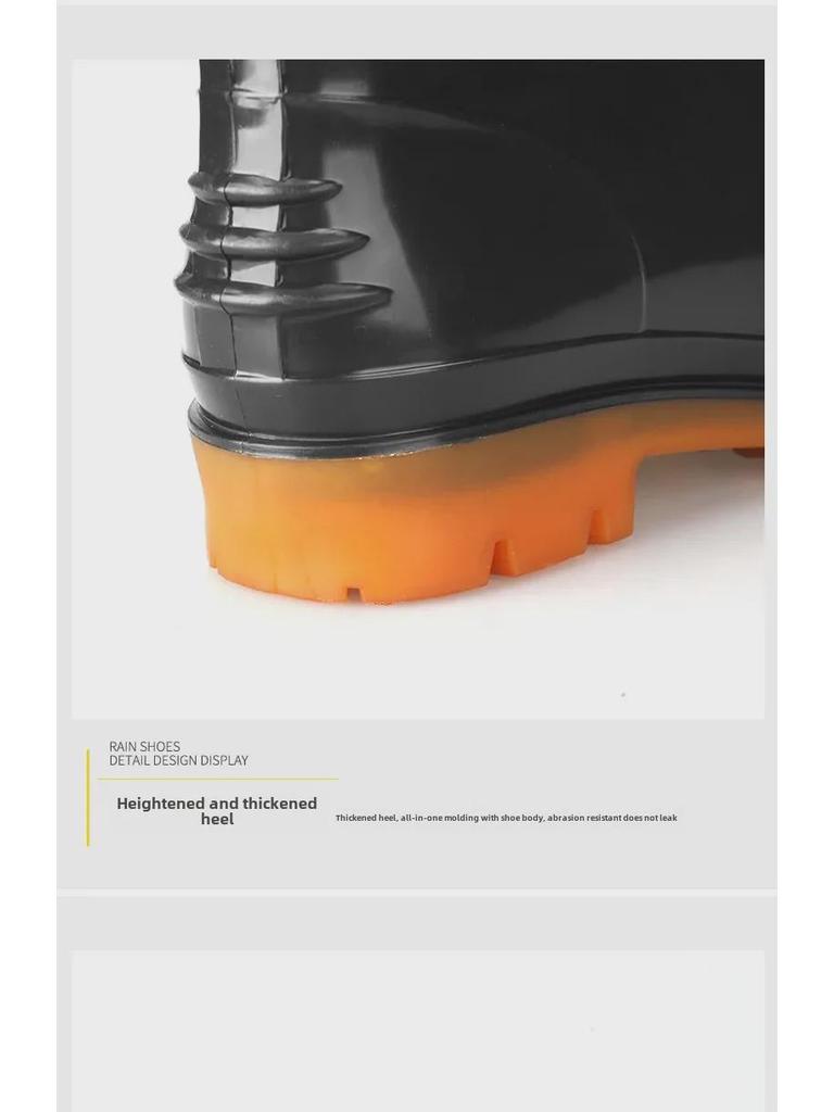 Мужские высокие резиновые сапоги для работы и рыбалки