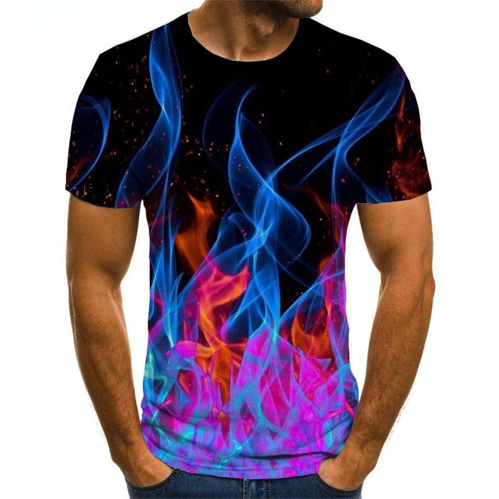 Brand Muscle T Shirt Men Abdominal Muscles Funny T Shirts Black T-shirts 3d Mens Clothing Punk Rock Fashion Slim Tops