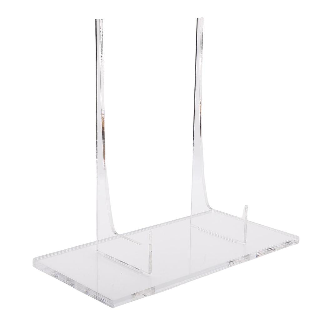Акриловый держатель для тарелок Прозрачная подставка для демонстрации тарелок для книги Декоративная табличка Фото Блюдо Настольное искусство