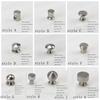 Silver Furniture Handle Single Hole Furniture Knobs Small Door Handle Cabinet Pulls  Wardrobe