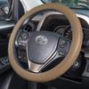 Силиконовый чехол на руль, универсальный нескользящий чехол на руль автомобиля, изысканное мастерство, автомобильный аксессуар для большинства