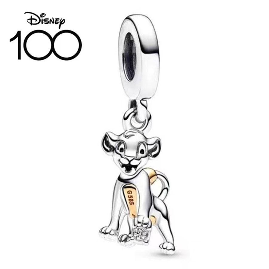 Самый продаваемый кулон-шарм из стерлингового серебра 925 пробы серии Disney, подходит для оригинального браслета DlY! Мода для дня рождения женщины