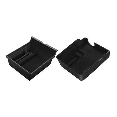 2 шт. Автомобильный центральный консольный органайзер Cubby Drawer Console Organizer Автомобильные аксессуары для интерьера Tesla Model 3 Model Y 2021-2022
