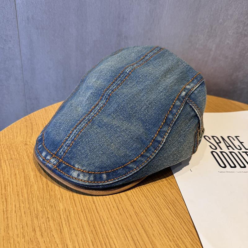 Cap Denim Stylish With Sun Protection For Hip Hop Style Fashion Gift Breathable