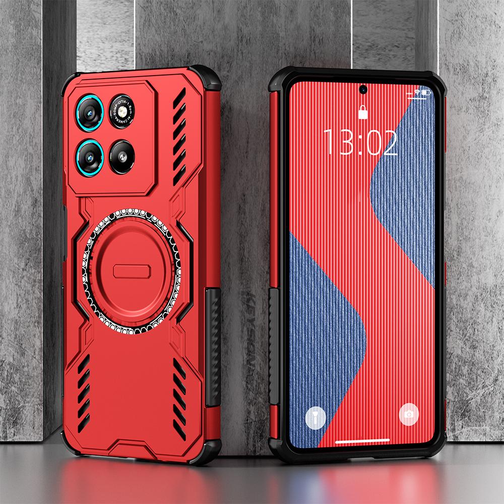KEYSION Термозащитный чехол для Motorola G86 5G G57 G67 Power Магнитное охлаждение Ударопрочный чехол для телефона для MOTO G100 G15 G75 5G