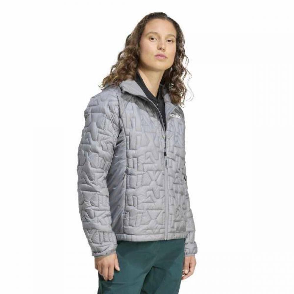 Adidas Women Insulated Hooded Jacket Terrex Expe Rior Primaloft