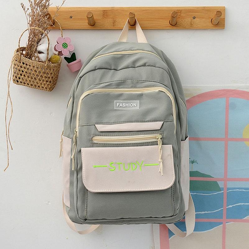 IELGY Нейлоновый повседневный женский рюкзак большой вместимости для отдыха на природе