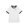 Court Heritage Tennis T-Shirt Lightweight Breathable Short Sleeve Men Tops White Black FN0319-101