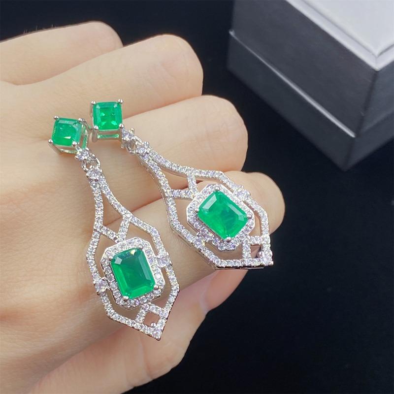 Sace Gems Классические кольца из медного сплава с цирконием, серьги, кулон, ожерелье, комплекты ювелирных изделий, подарки для свадебной вечеринки