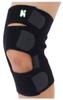 Healthpoint Running Knee Support Knee Wrap Support 0303RUNZ Black X Red R Runner's (BKRD)
