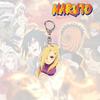 Anime Naruto Acrylic Keychain Accessaries Uzumaki Naruto Cartoon Keyring