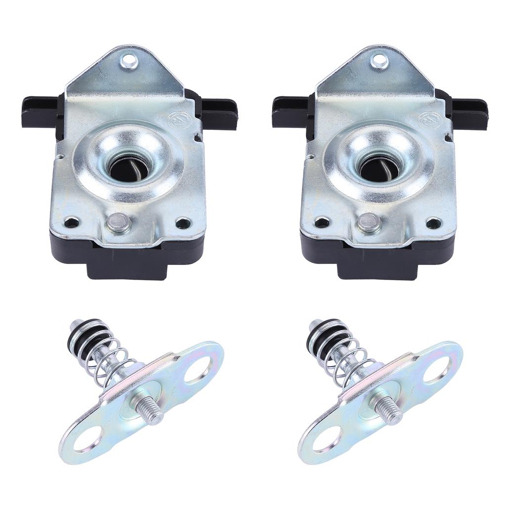 2x Замок капота и 2x Нижняя часть Совместимо для 3er E46 5er E39 X5 E53 51238229807 51238203859