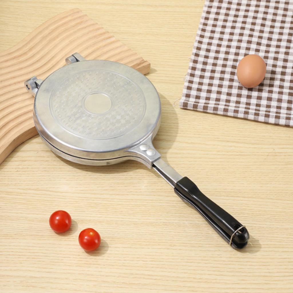 Double Sided Frying Pan Aluminum Alloy Nonstick Pancake Pan Sandwich Baking Pan Maker For Kitchen Omelets Pancakes Breakfast